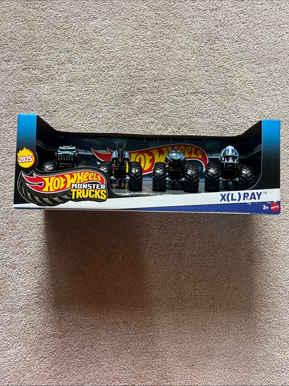 Hot Wheels Monster Trucks X(L) Ray 5-Pack - Blue